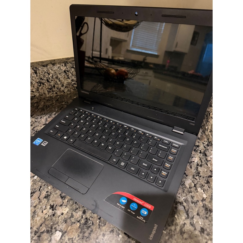Lenovo Ideapad 100S-14IBR Laptop 80R9 Navy Blue Intel Untested Parts‎ Only